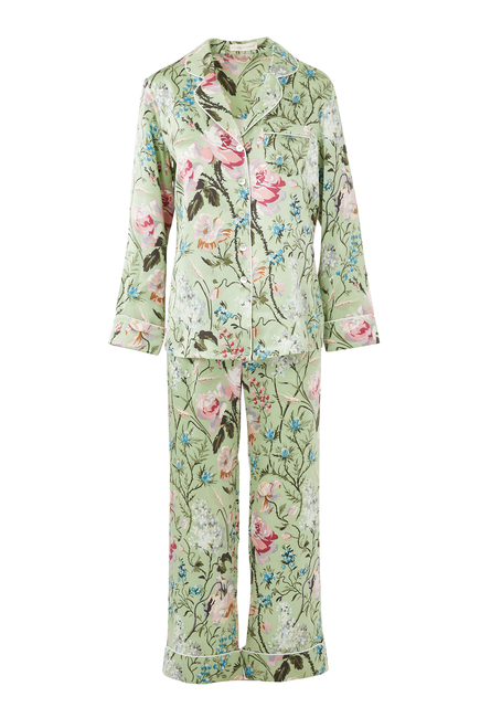 Lila Effie Floral Pajamas